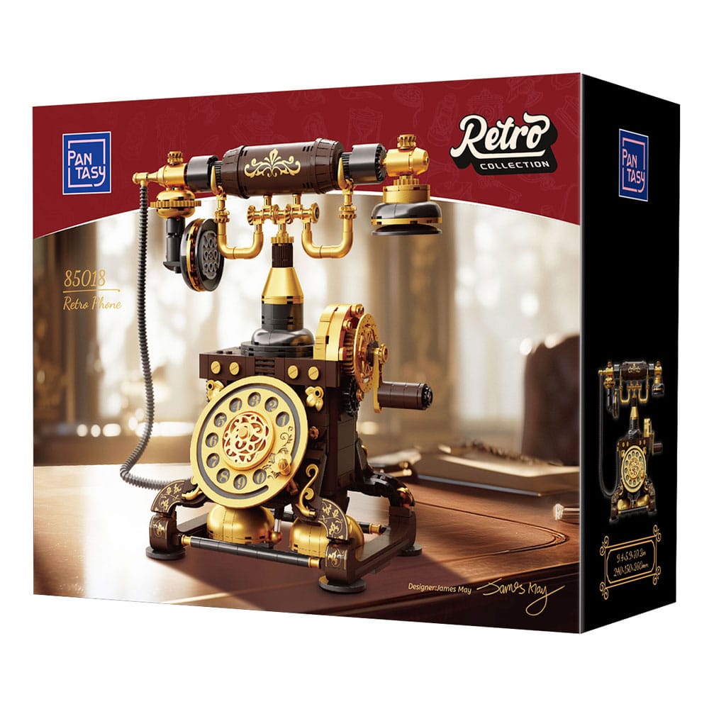 Original-Retro Series Retro Phone 26 cm Construction Set