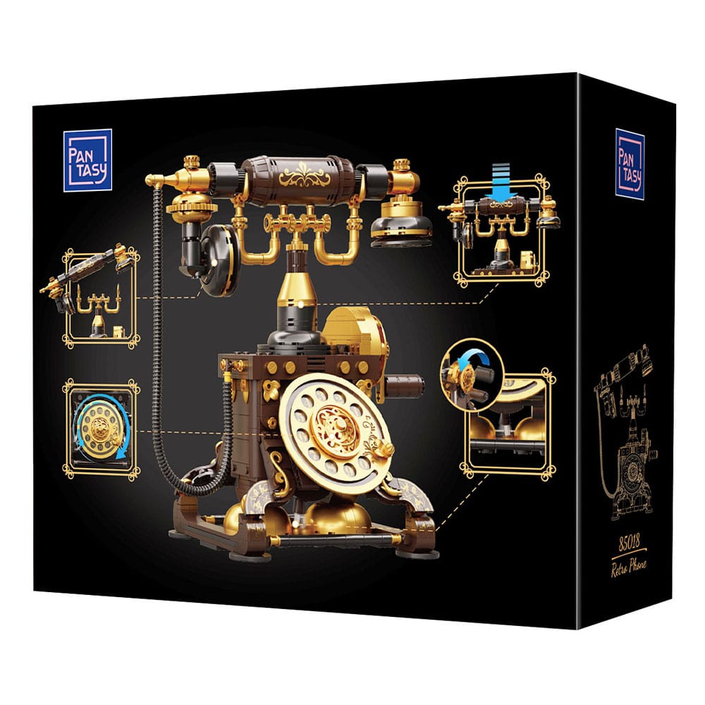 Original-Retro Series Retro Phone 26 cm Construction Set