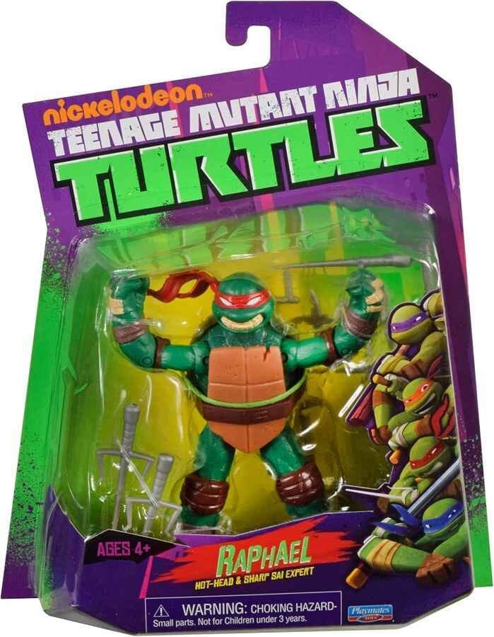 Teenage Mutant Ninja Turtles World of TMNT Action Figure Raphael 11 cm