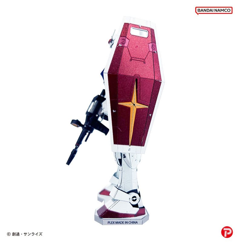 Mobile Suit Gundam Metallic Nano Puzzle Model Kit RX-78-2 12 cm