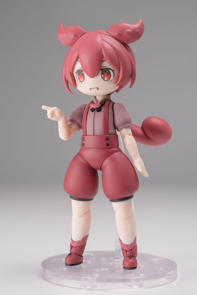 Tohoku Zunko Plafia Ankomon Mini Figure Set 10 cm 1/12 Plastic Model Kit