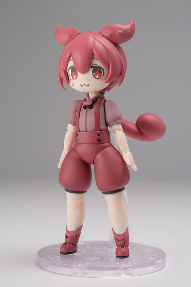 Tohoku Zunko Plafia Ankomon Mini Figure Set 10 cm 1/12 Plastic Model Kit