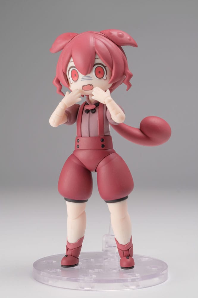Tohoku Zunko Plafia Ankomon Mini Figure Set 10 cm 1/12 Plastic Model Kit