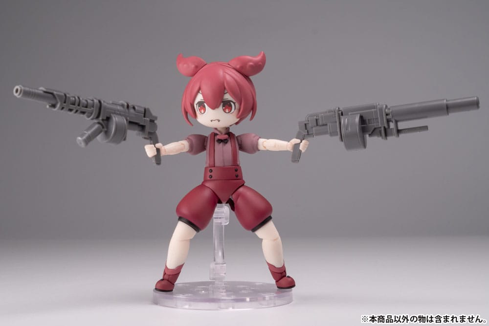 Tohoku Zunko Plafia Ankomon Mini Figure Set 10 cm 1/12 Plastic Model Kit