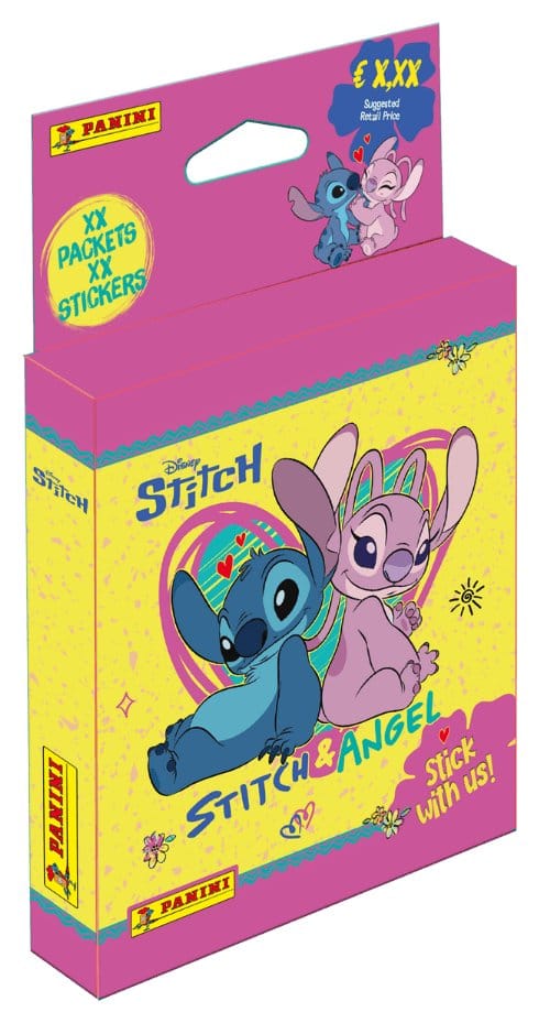 Stitch & Angel Sticker Eco-Blister *German Version*