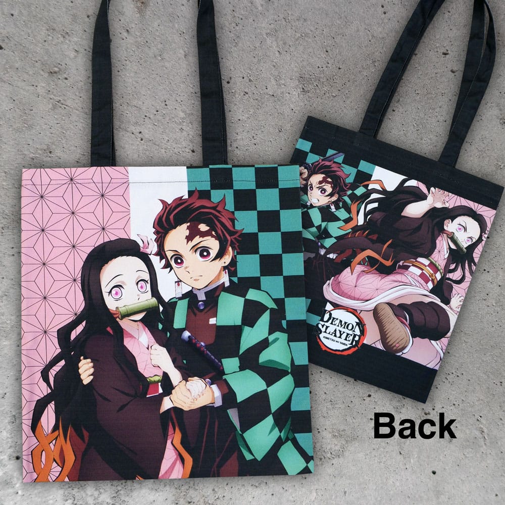 Demon Slayer: Kimetsu no Yaiba Tanjiro & Nezuko Tote Bag