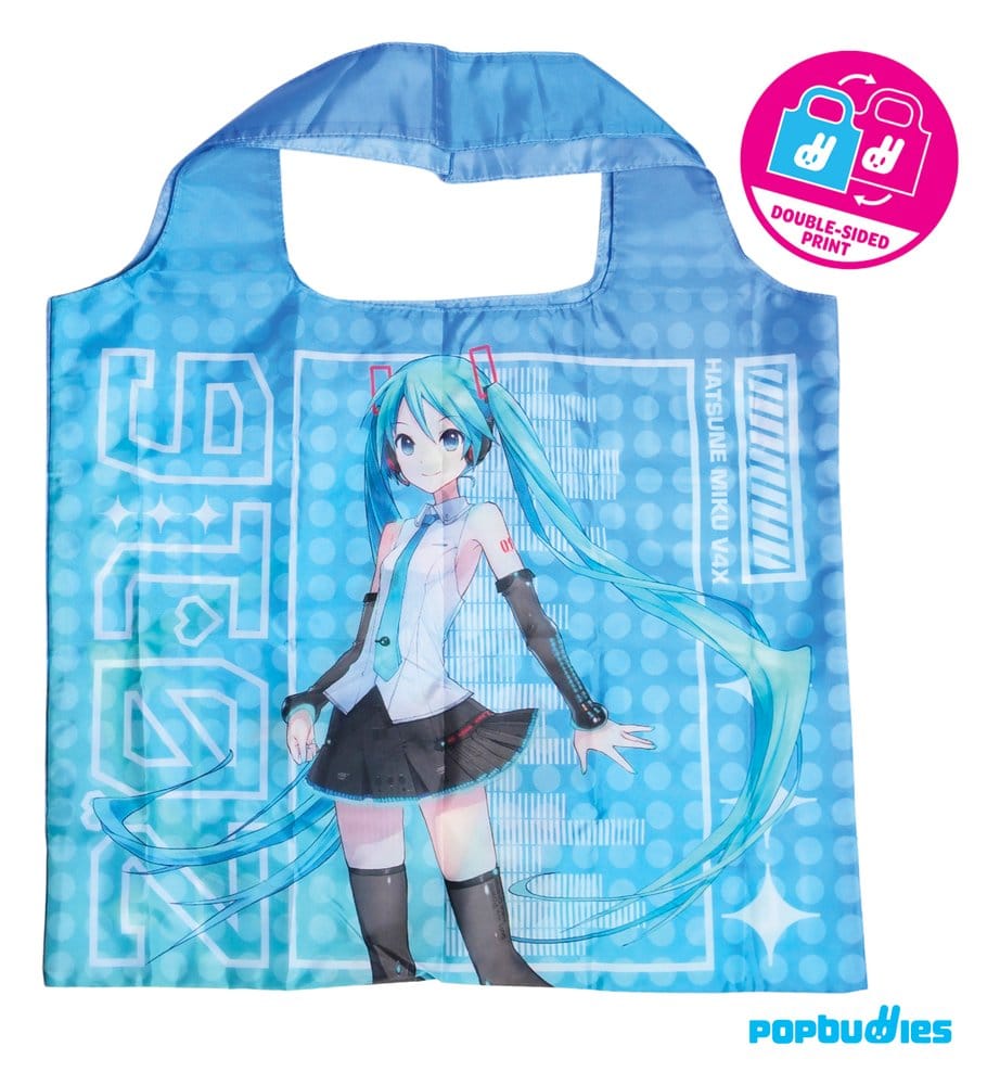 Hatsune Miku V4X Foldable Shopping Tote Bag XL