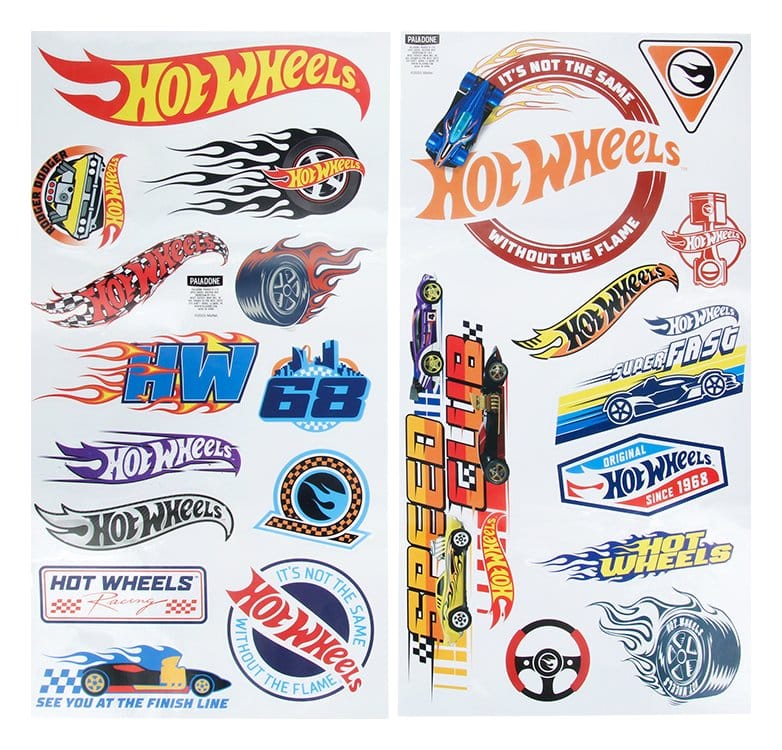 Hot Wheels Wall Decals