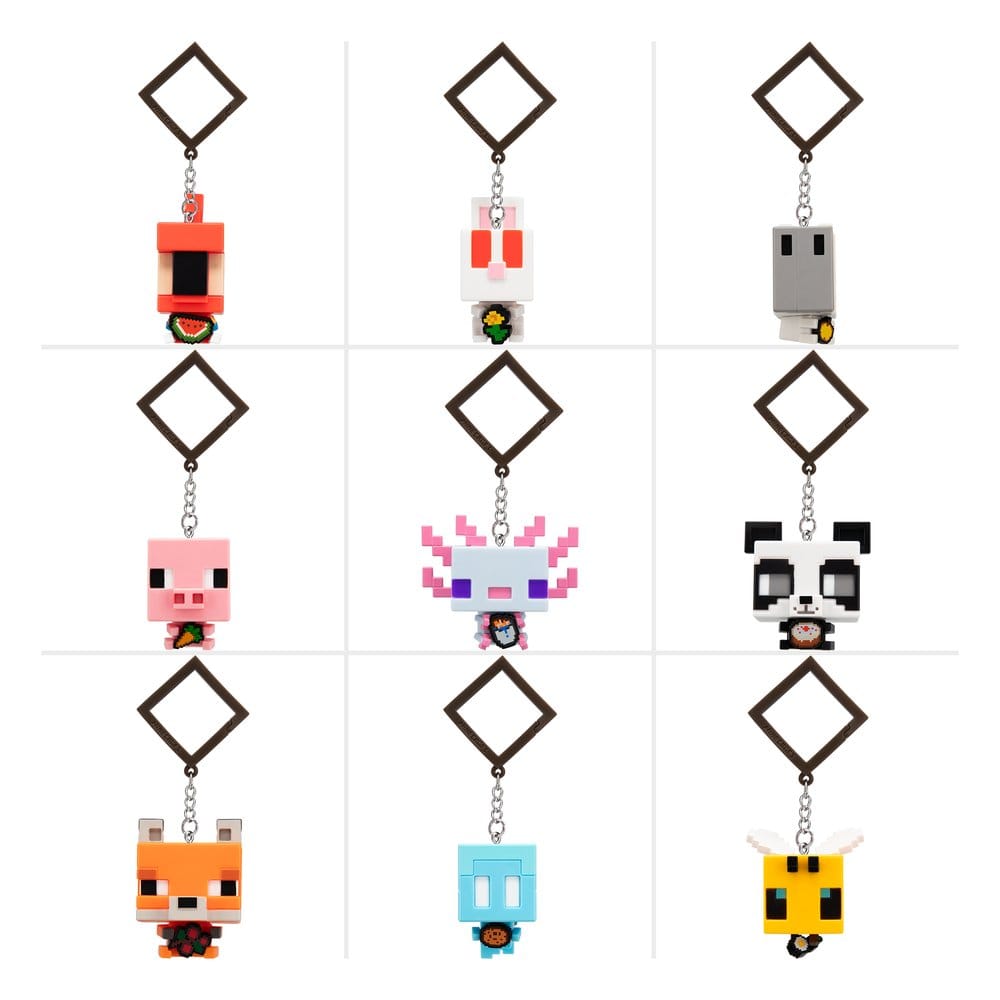 Minecraft Bag Clips Scented Series 4