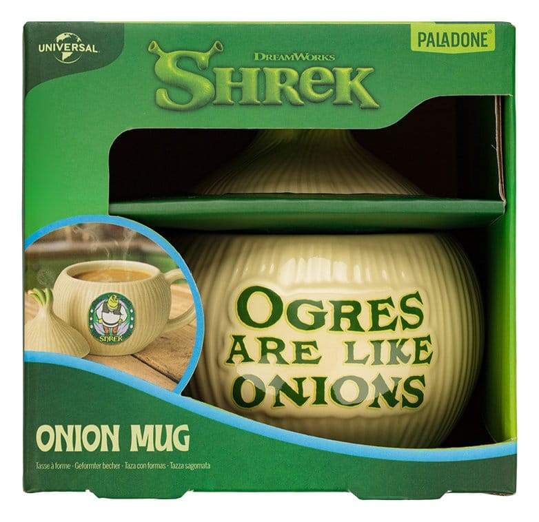 Shrek Mug Onion with Lid