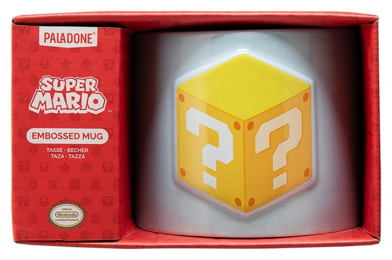 Super Mario Mug Embossed