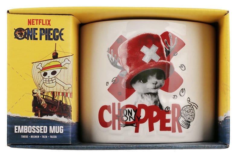 One Piece Mug Chopper Embossed