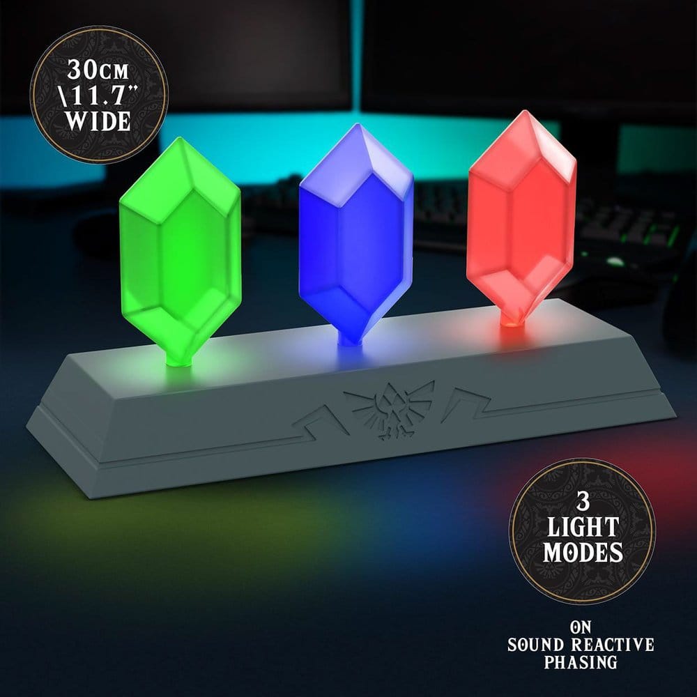 The Legend of Zelda Icon Light Plus Light Rupee 30 cm