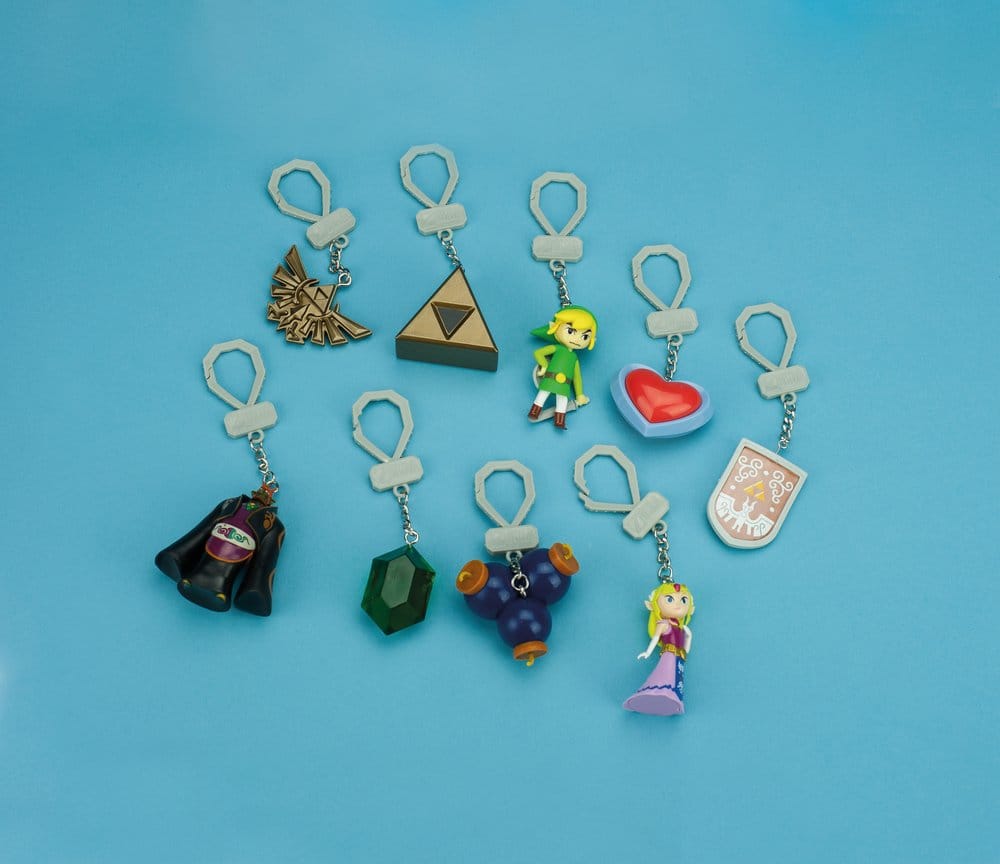 The Legend of Zelda Bag Clips Backpack Buddies Series 2 V3 Blind-Bag Display (24)