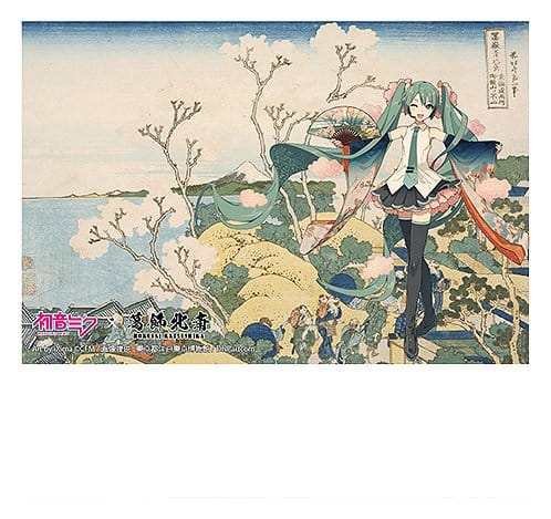 Hatsune Miku x Katsushika Hokusai iXima Postcard The Great Wave off Kanagawa (10)