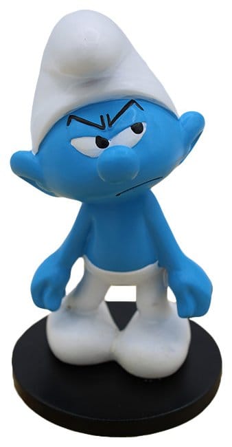 The Smurfs Statue Grouchy Smurf 11 cm