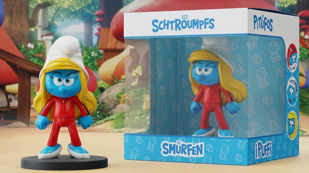 The Smurfs Statue Kung Fu Smurfette 12 cm