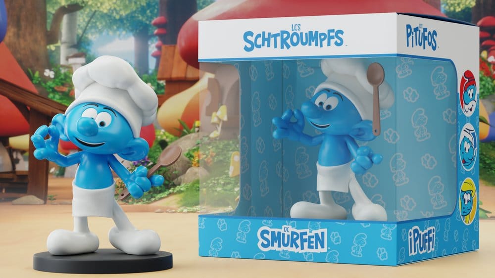 The Smurfs Statue Chef Smurf 12 cm
