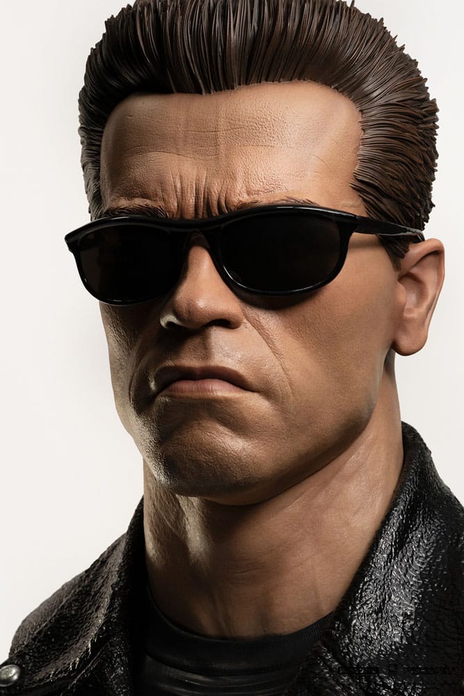 Terminator Replik 1/1 T-800 Model 101 Art Mask Painted Standard Version 46 cm