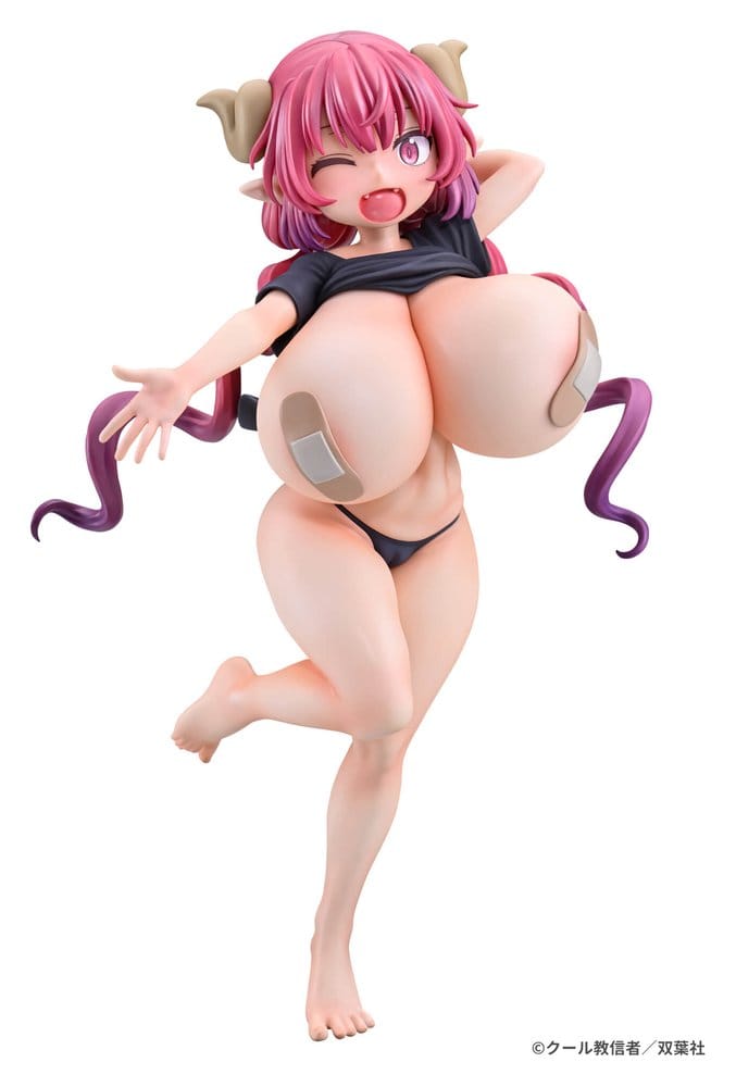 Miss Kobayashi's Dragon Maid PVC Figure 1/5 IRURU Band-Aid Style 27 cm