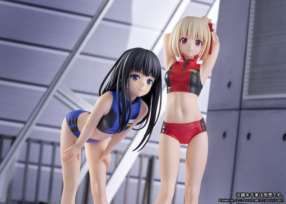 Lycoris Recoil Statue PVC 1/7 Takina Inoue Traning wear Ver. 18 cm