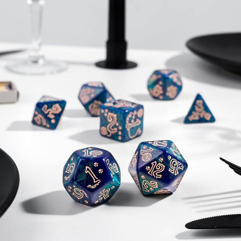 Jumbo Cats Jumbo Dice Set Merlin