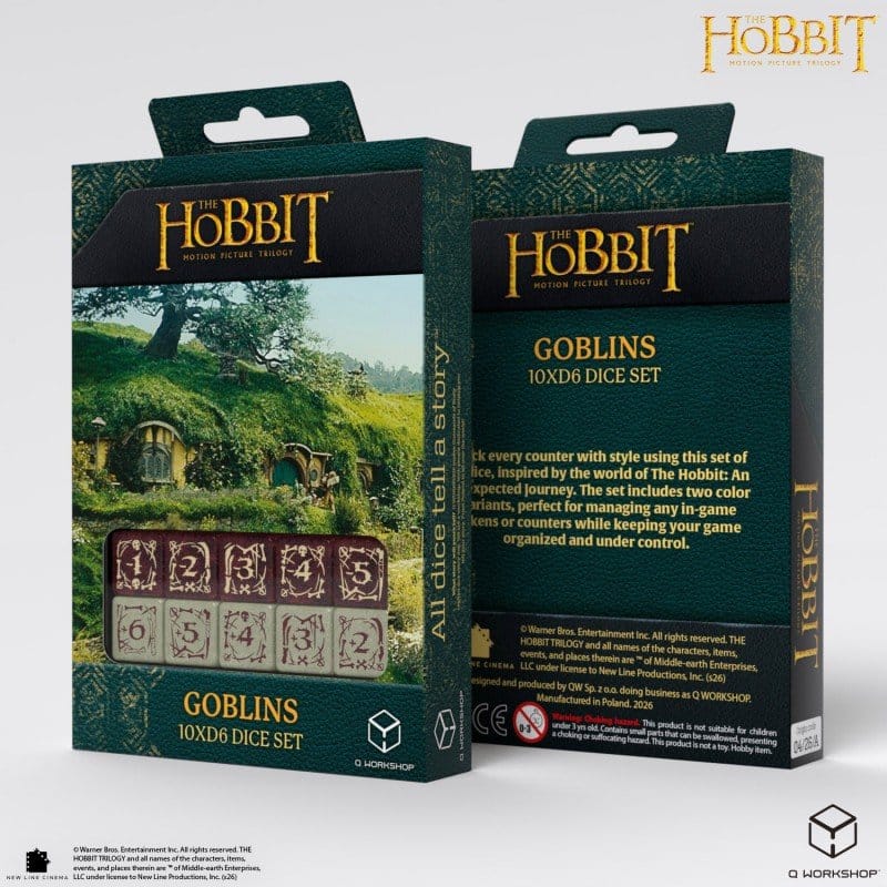 The Hobbit: 10 D6 Dice Set Goblins