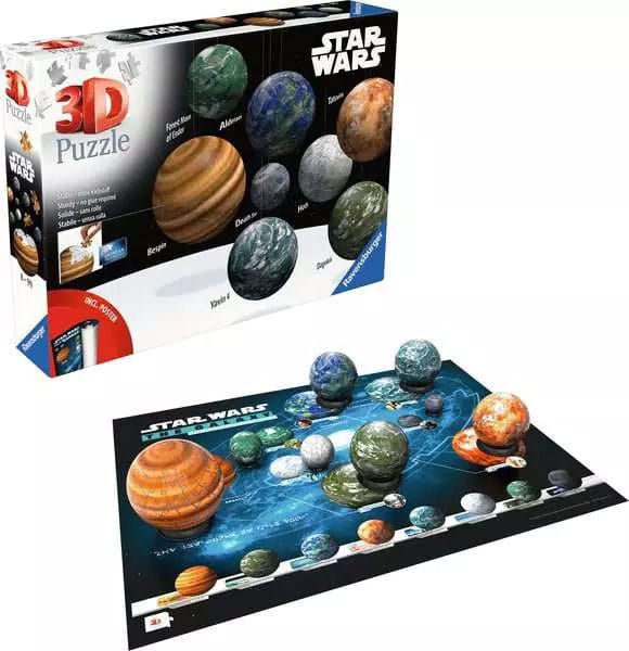 Star Wars Planets of the Star Wars Galaxy (531 Pieces) 3D Puzzle