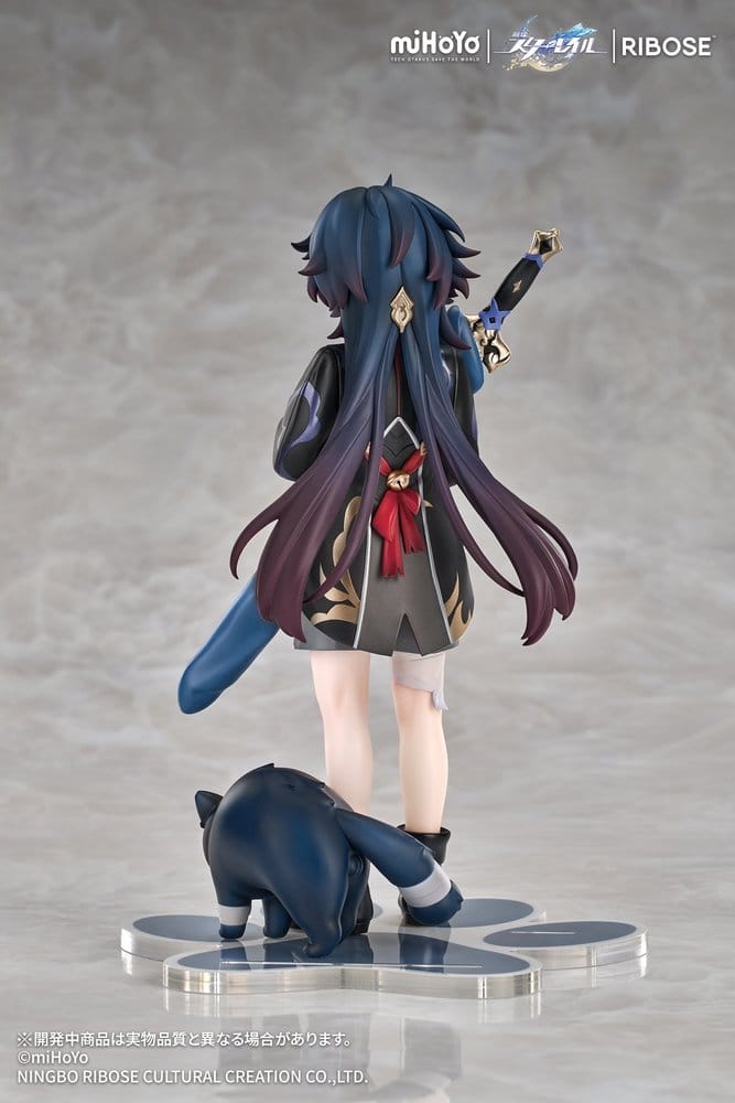 Honkai: Star Rail Rise Up+ Chibi Cat Series Chibi Figure Blade Ver. 19 cm