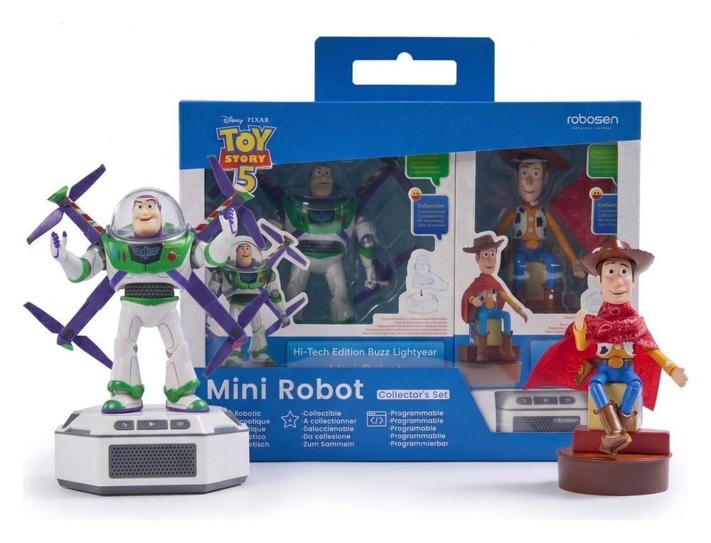 Disney Interactive Robot Toy Story 5 Set - Buzz Lightyear & Woody (Hi-Tech Edition) *English Version*