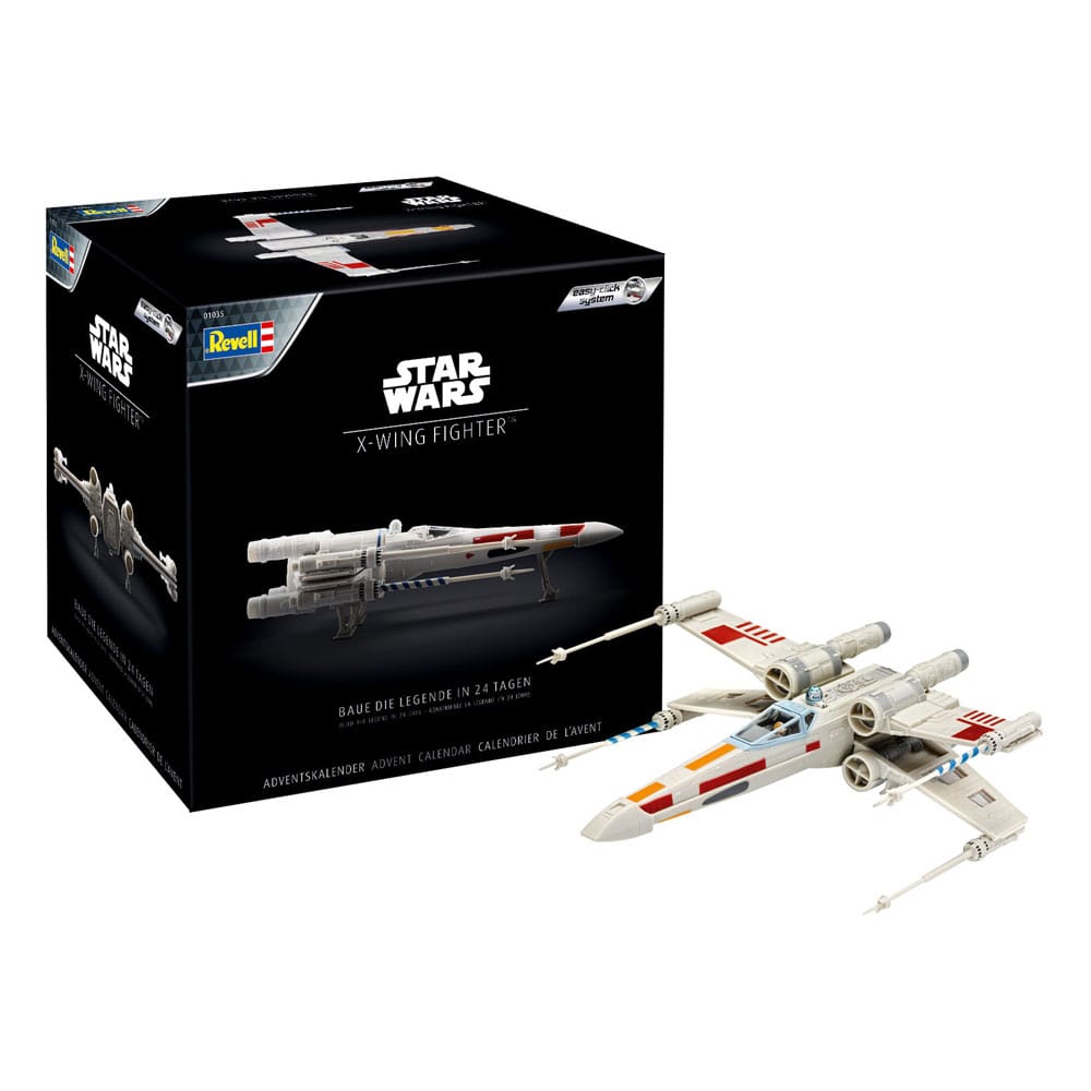 Star Wars X-Wing Fighter 1/57 Model Kit Advent Calendar