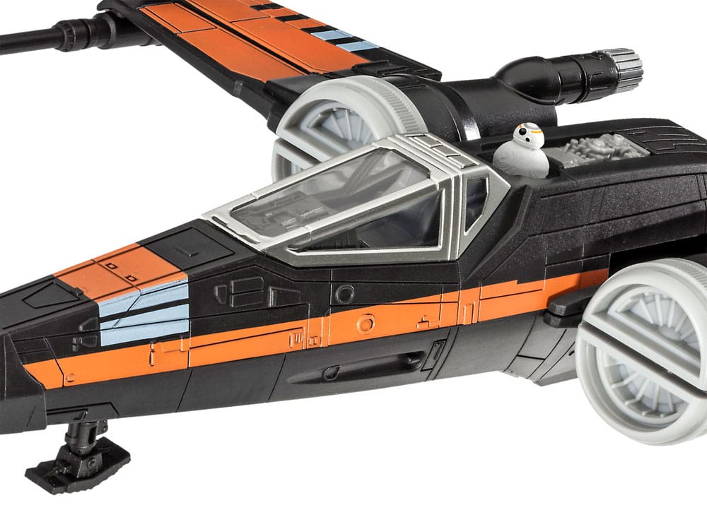 Star Wars Model Kit 1/78 Poe's X-Wing Fighter 22 cm