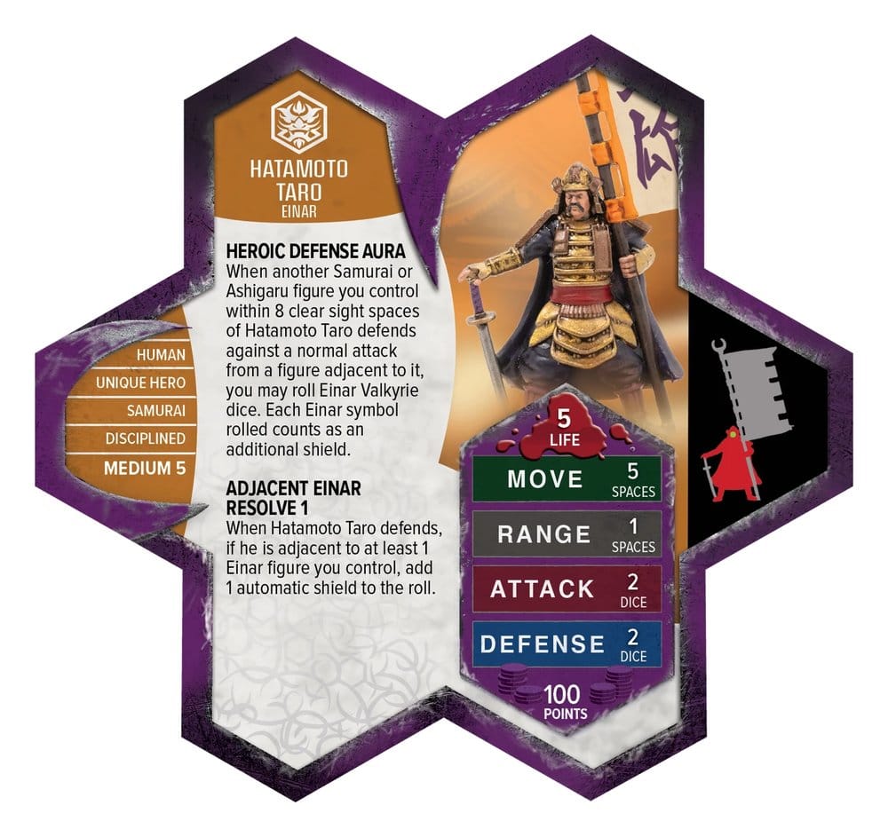 Heroscape Army Expansion Einar High Command Remastered – Standard Edition *English Version*