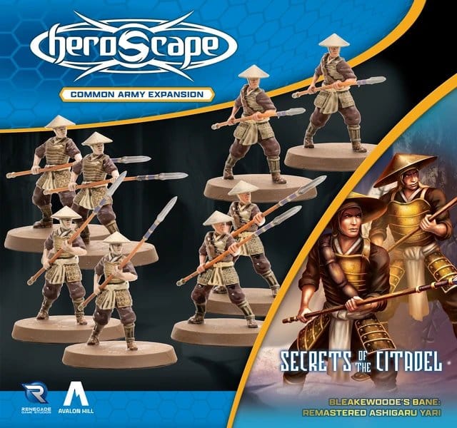Heroscape Army Expansion Ashigaru Yari Remastered Standard Edition *English Version*
