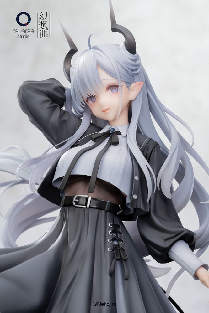 Original Character Fantasias Series Statue 1/6 set of 2 Thea-chan Apprentice Succubus Ver. (Regular Outfit & Underwear Edition) 29 cm