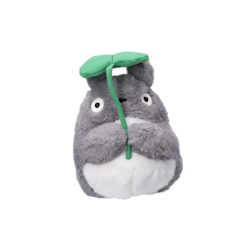 My Neighbor Totoro Nakayoshi Big Totoro with leaf 21 cm Plush Figure