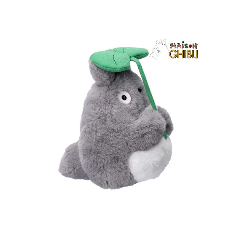 My Neighbor Totoro Nakayoshi Big Totoro with leaf 21 cm Plush Figure
