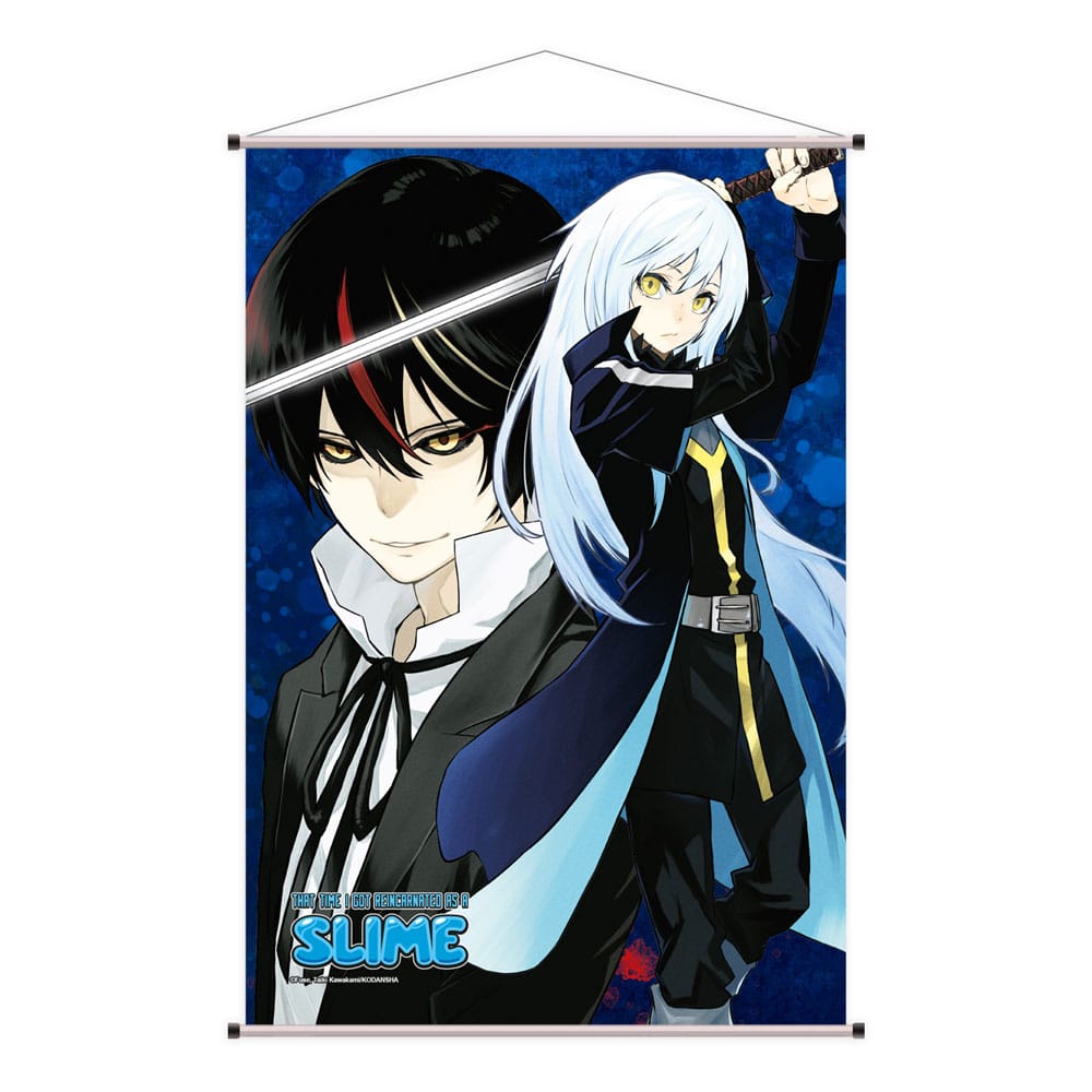 That Time I Got Reincarnated as a Slime Rimuru & Diablo 60 x 90 cm Wallscroll