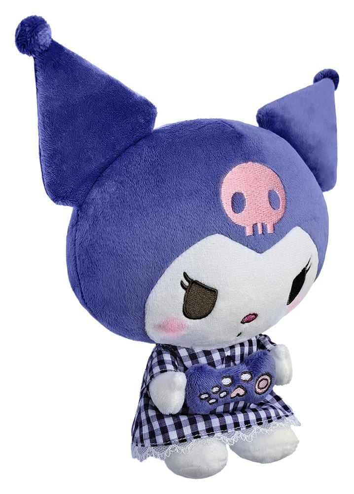 Sanrio Plush Figure Kuromi Pyjama Style M 22 cm