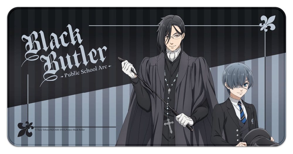 Black Butler: Public School Arc XXL Mousepad Sebastian & Ciel 80 x 40 cm