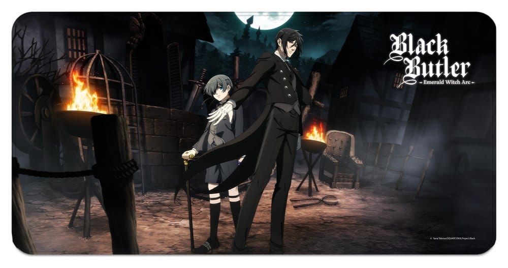 Black Butler: Emerald Witch Arc XXL Mousepad Sebastian & Ciel 80 x 40 cm