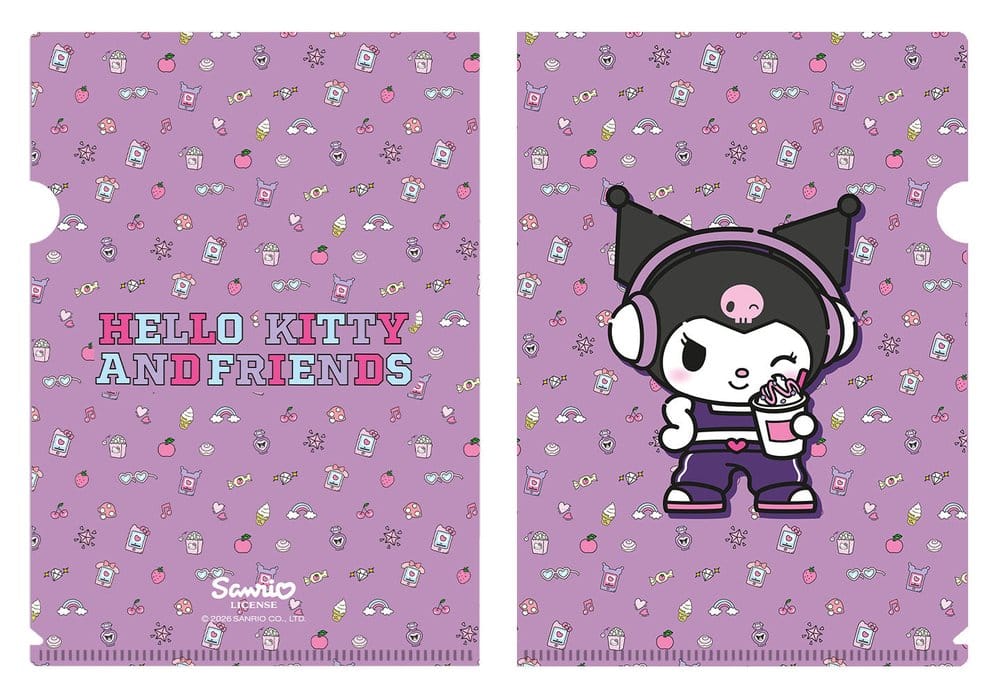 Sanrio Clearfile Kuromi POP 02