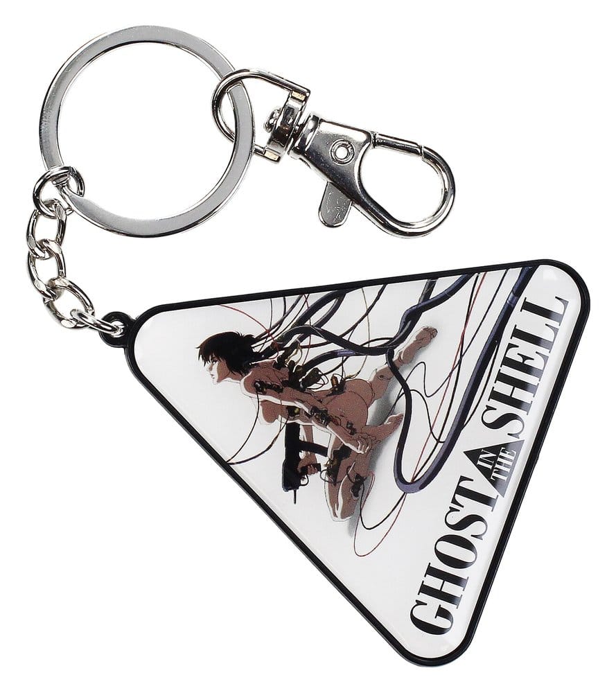 Ghost in the Shell Metal Keychain Resting Motoko 14 cm