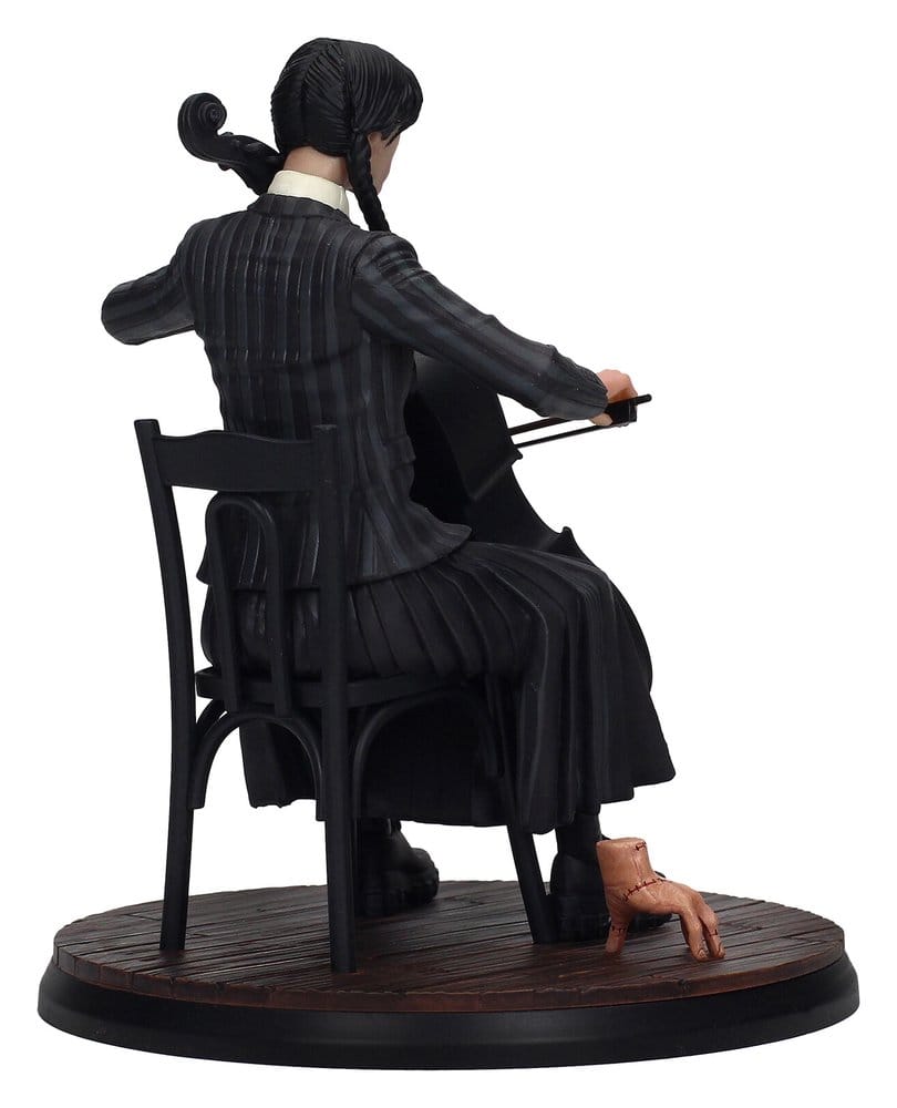 Wednesday Cello Figure with Figurative Keychain 20 cm