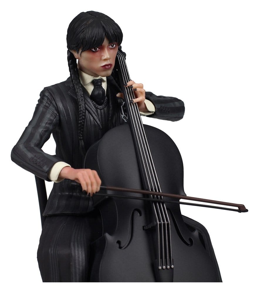 Wednesday Cello Figure with Figurative Keychain 20 cm