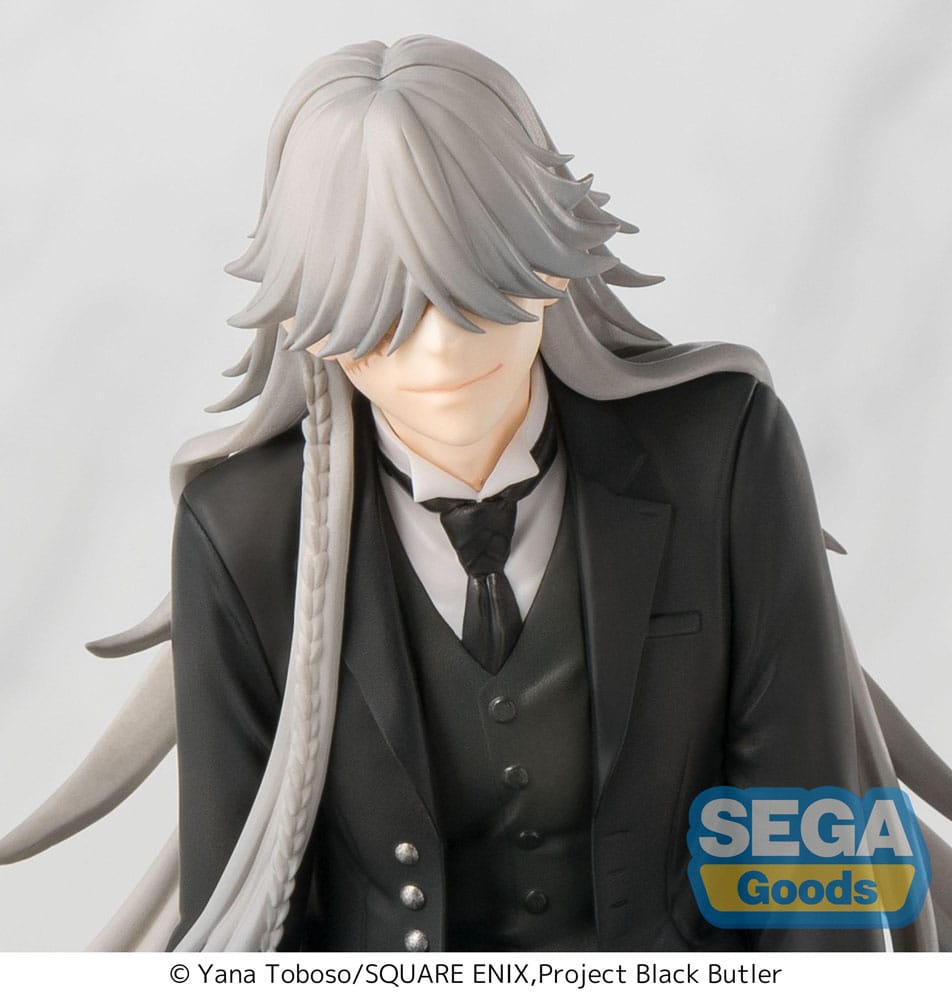 Black Butler: Boarding School Arc PM Perching PVC Statue Undertaker 13 cm