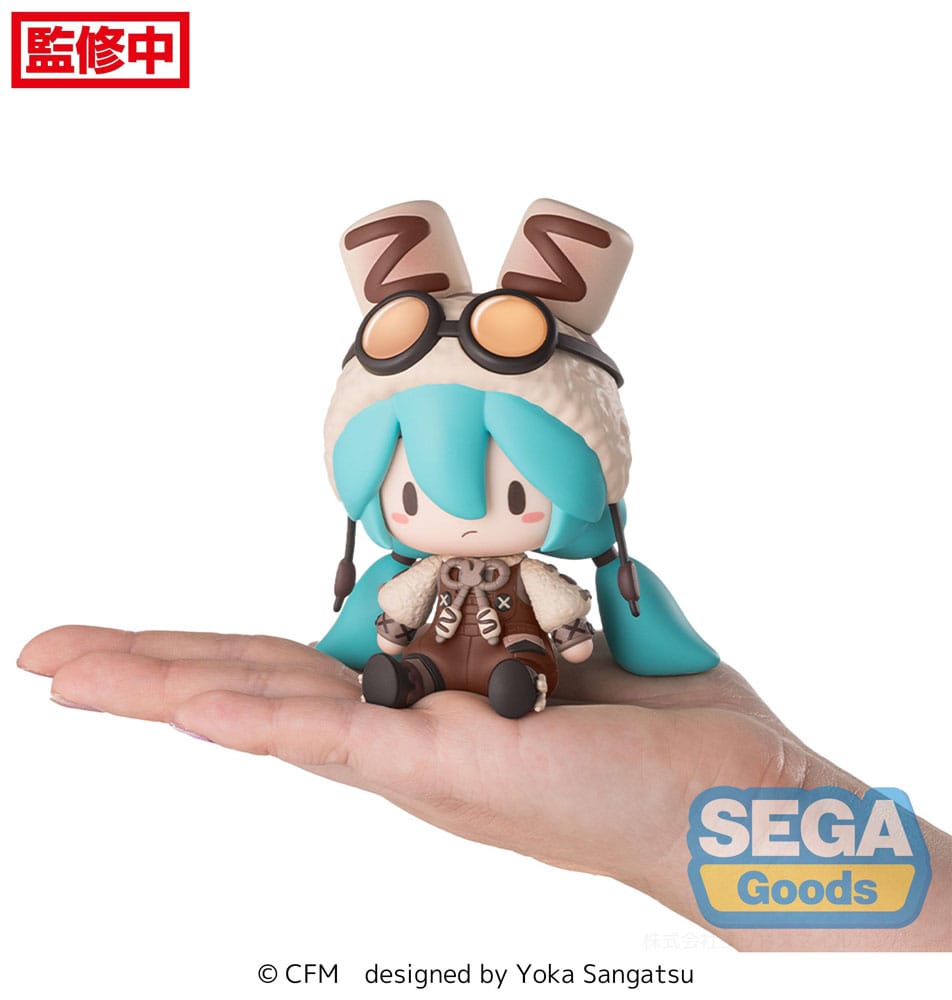 Character Vocal Series 01 Hatsune Miku Fuwa Petit Hatsune Miku Marshmallow Hot Cocoa 10 cm Chibi Figure