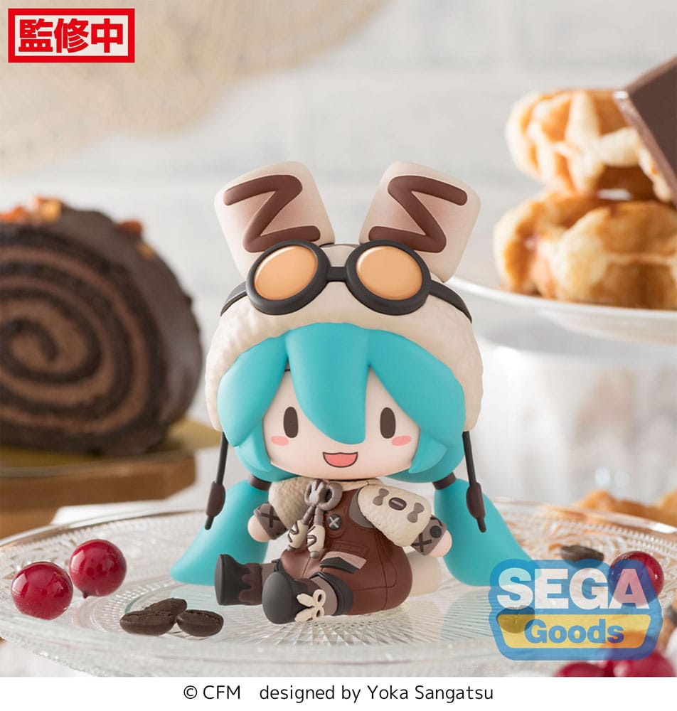 Character Vocal Series 01 Hatsune Miku Fuwa Petit Hatsune Miku Marshmallow Hot Cocoa 10 cm Chibi Figure
