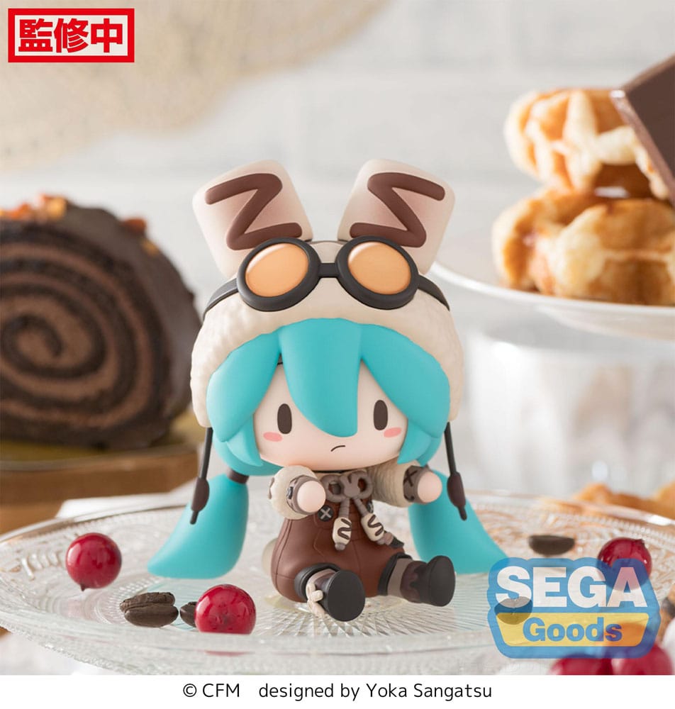 Character Vocal Series 01 Hatsune Miku Fuwa Petit Hatsune Miku Marshmallow Hot Cocoa 10 cm Chibi Figure