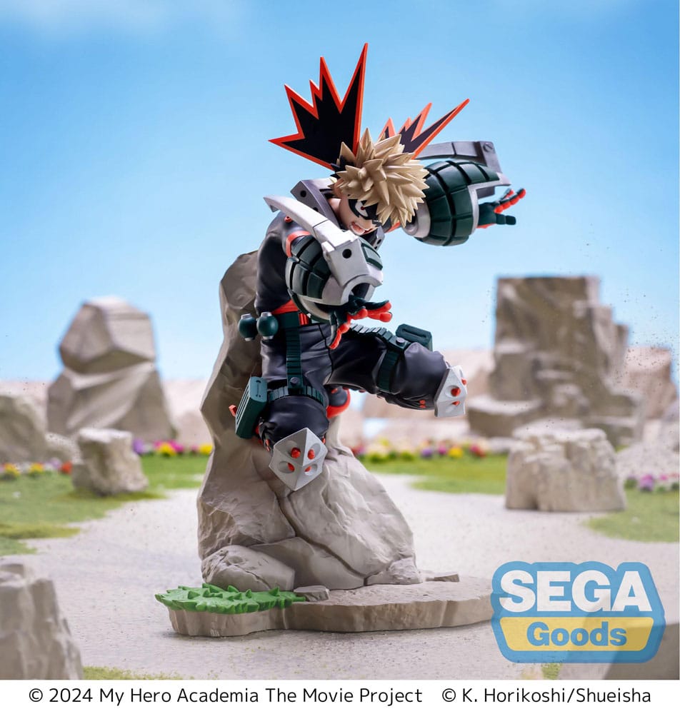 My Hero Academia: You´re Next Xross Link Anime PVC Statue Katsuki Bakugo 18 cm